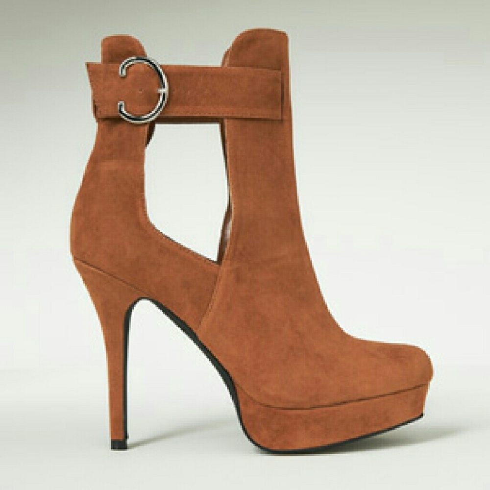 Wheat Suede Heel