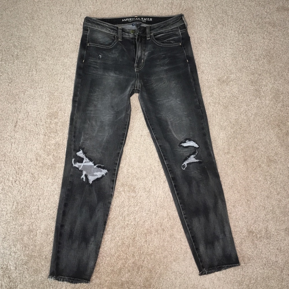 NWOT AE Hi-rise Jegging Crop