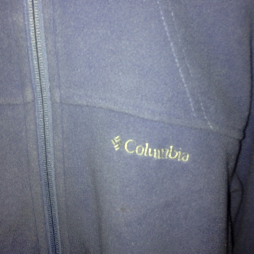 A Columbia fleece jacket