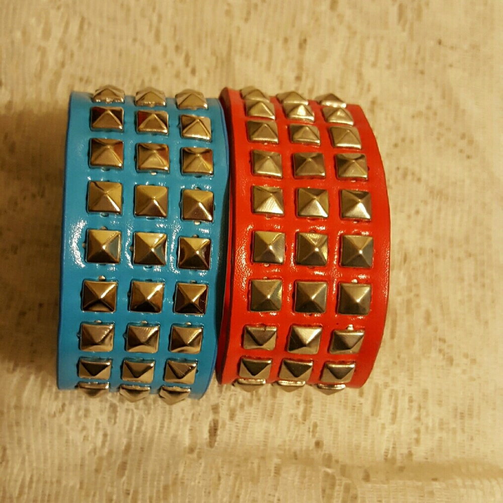 2 Studded Bracelets