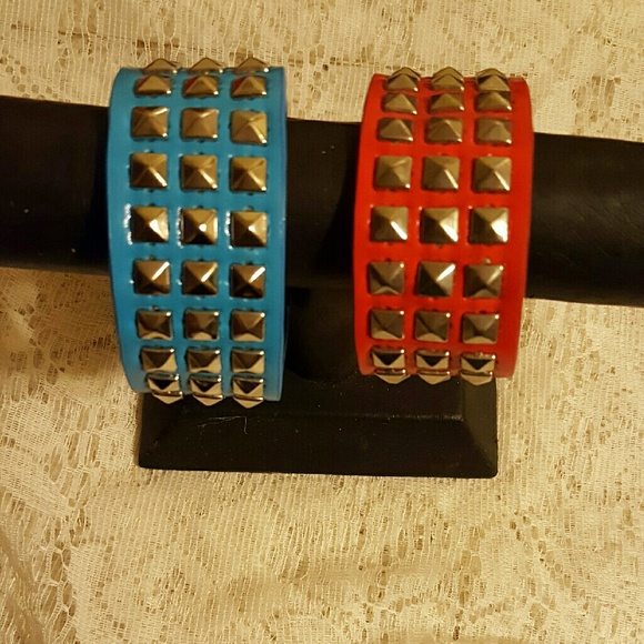 2 Studded Bracelets - Picture 3 of 3