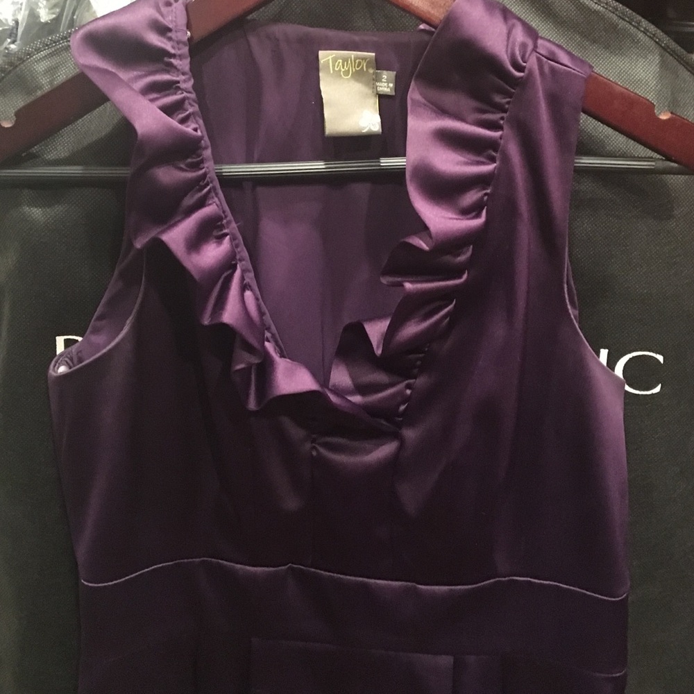 Size 2 dark purple dress