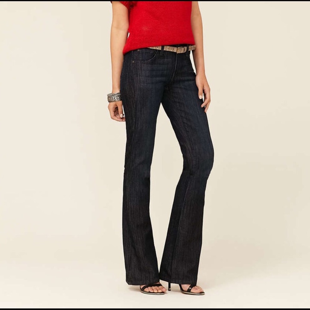 Bootcut dark wash James jeans