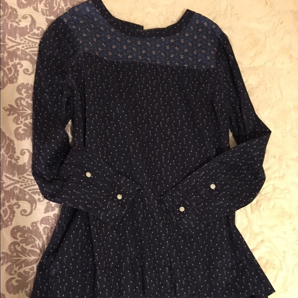 Madewell shirt blue