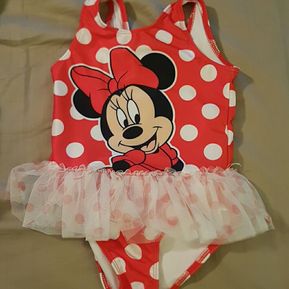 Mini Mouse Bathing Suit 3T