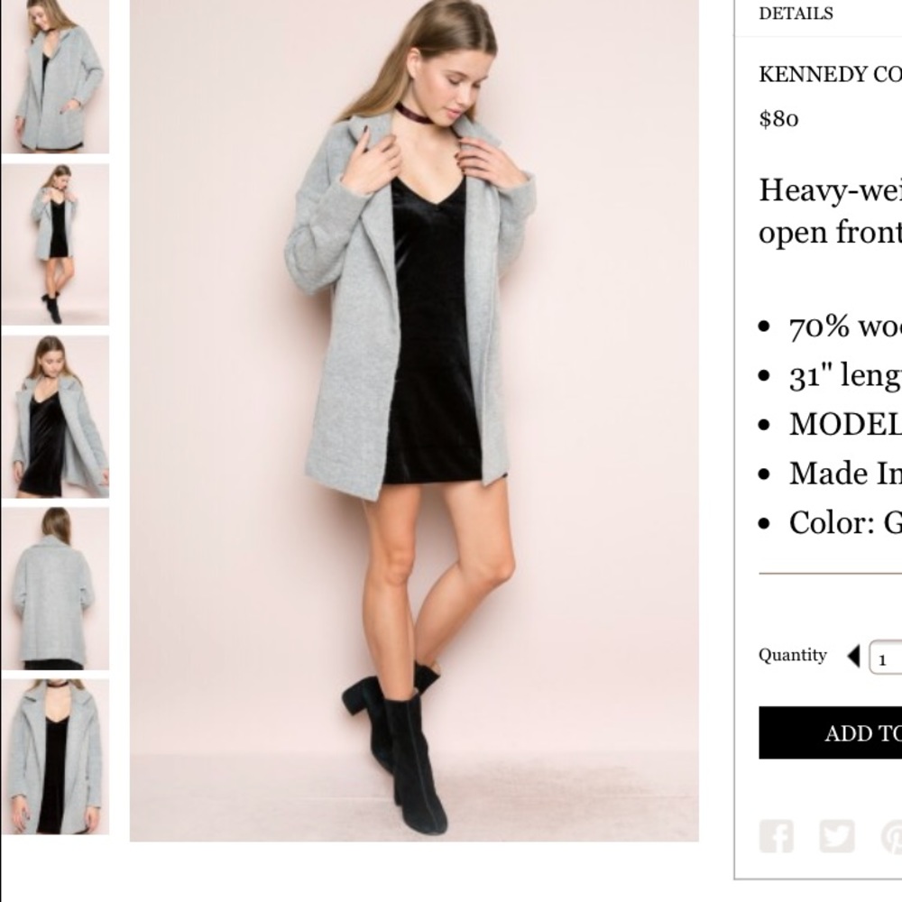 Brandy Melville coat