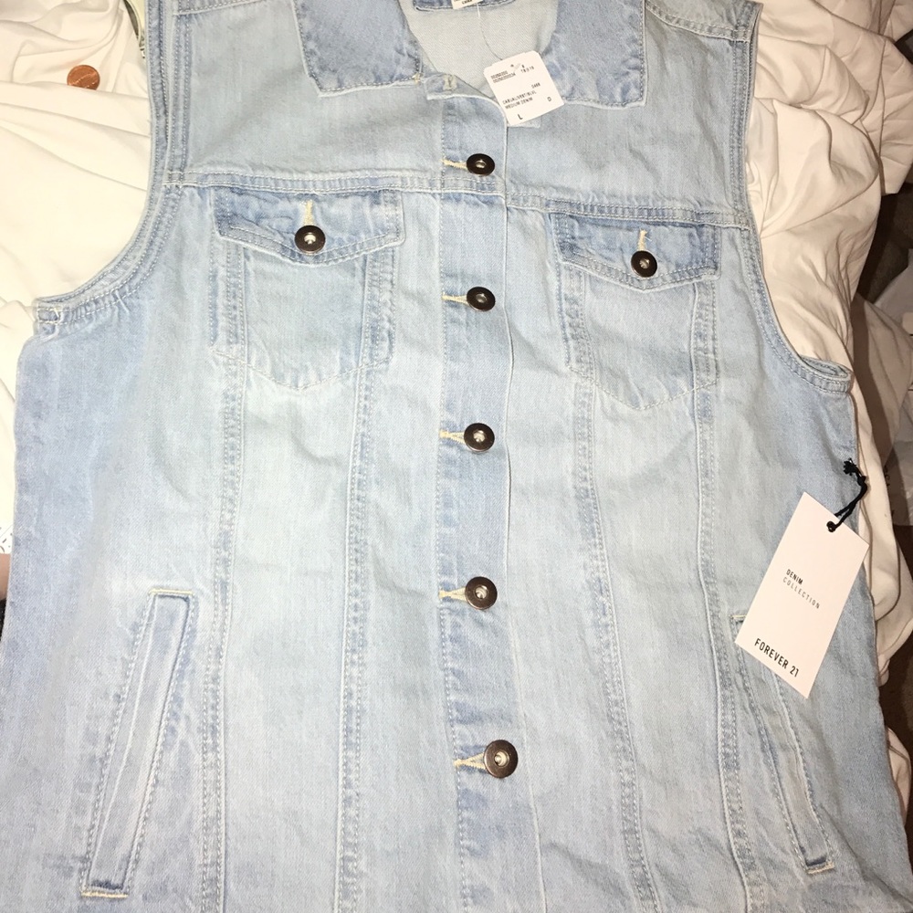 Forever 21 Denim Vest