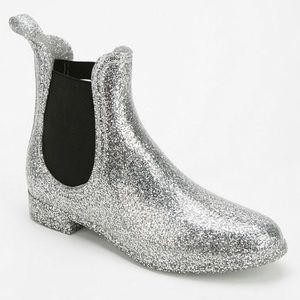 Juju Glitter Chelsea Rainboots