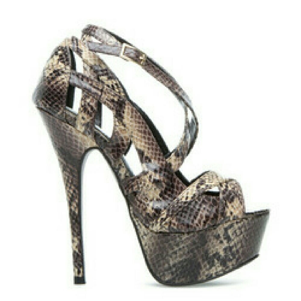 Snake Skin heel