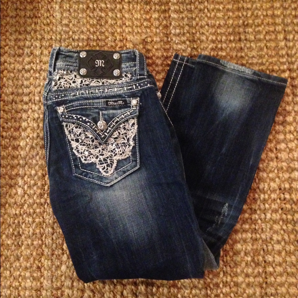 Miss me size 27 easy Capri