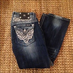 Miss me size 27 easy Capri