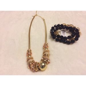 Women's Jewellery Necklace and Bracelet set