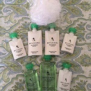 SOLD Bulgari/BVLGARI brand new toiletries