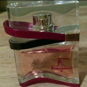 F by Ferragamo perfume for women 1oz 90% full