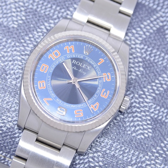 Ladies Stunning Blue Rolex main image 4