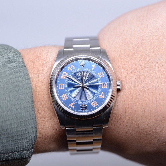 Ladies Stunning Blue Rolex