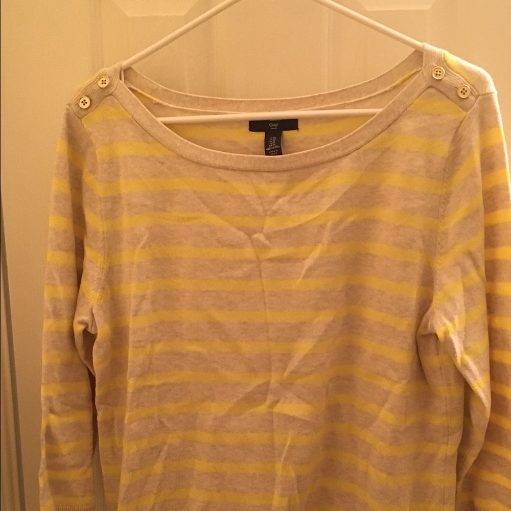 Boat neck sweater!