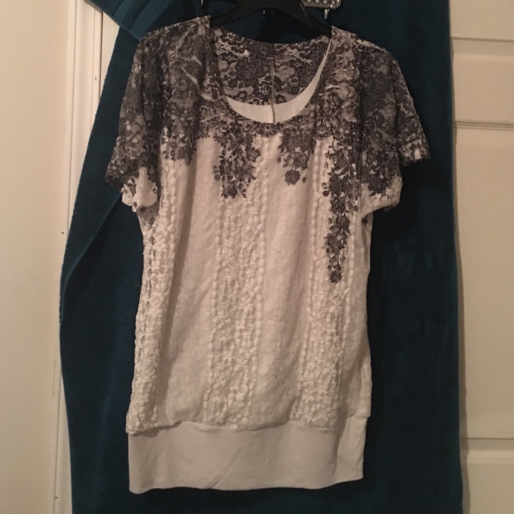 Black & White Long Shirt