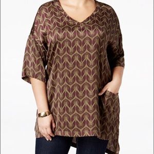 NWOT Melissa McCarthy Seven7 Size 2X Top