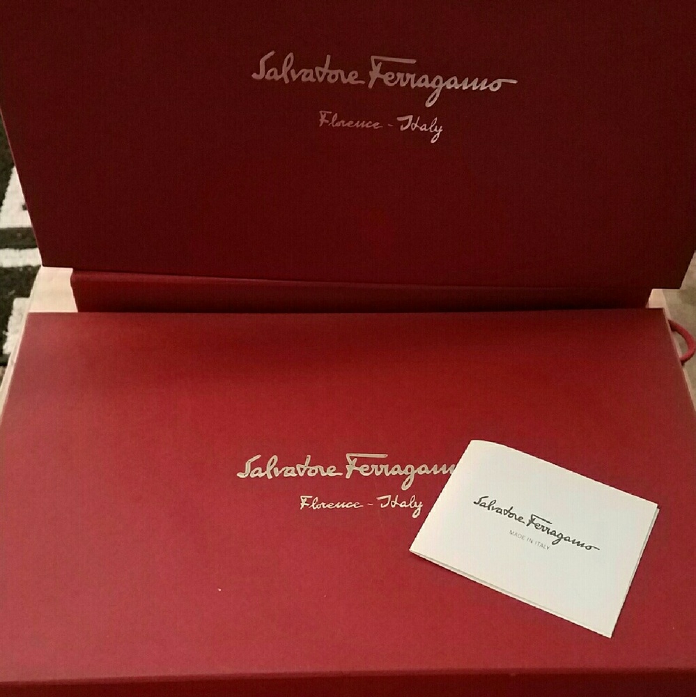 Salvatore Ferragamo Shoe Boxes