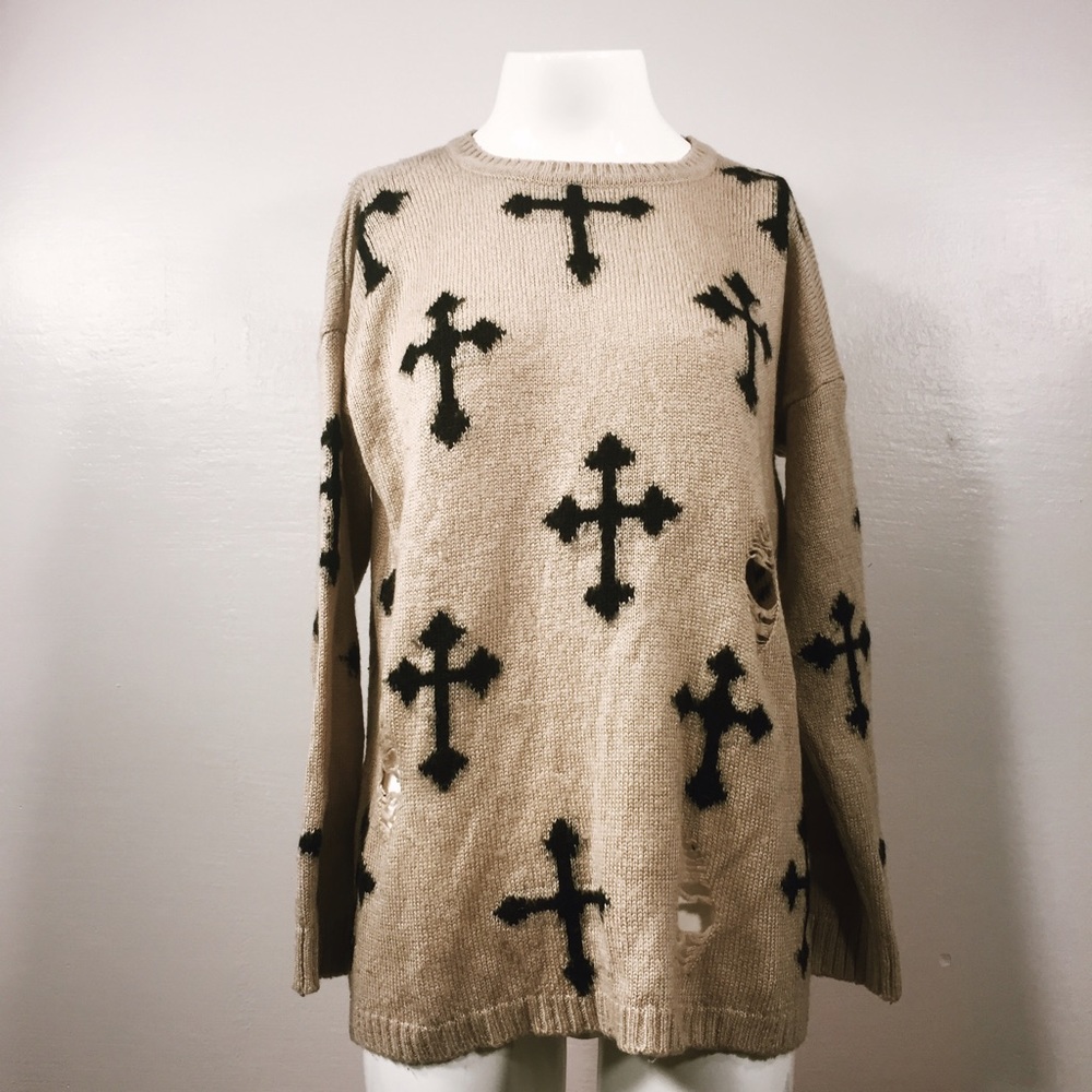 Distressed Sweater