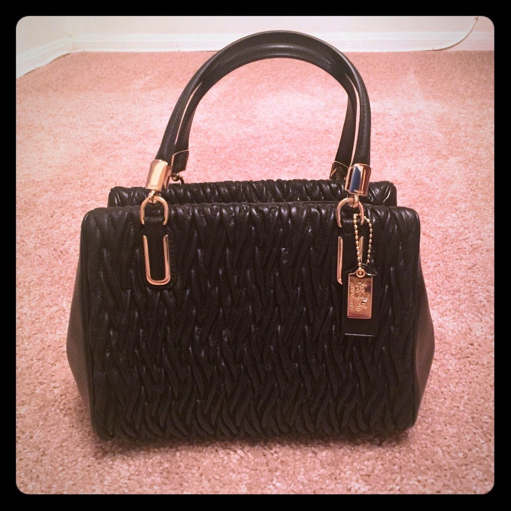 ❌SOLD ❌ Coach Madison Gathered Twist Mini Satchel