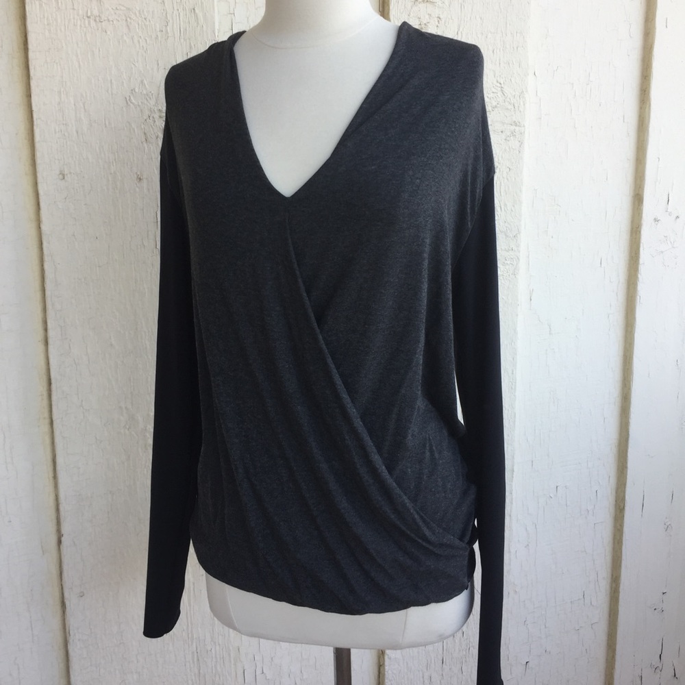Zara Long Sleeve Drape Top