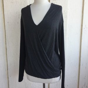 Zara Long Sleeve Drape Top
