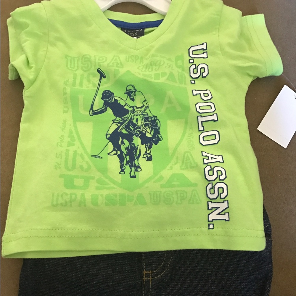NWT US POLO Asn 2pc short set