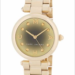 Marc Jacobs Gold Women's Dotty Bracelet Watch