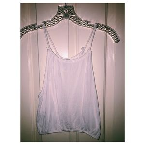 White Crop Top / Tank Top