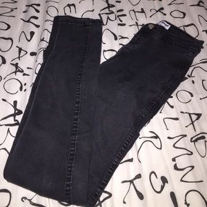 Black American Apparel Skinny Jeans
