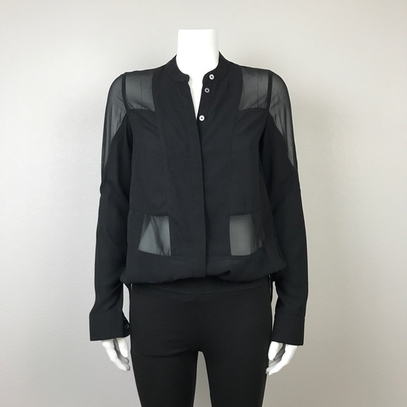 NWT Karen Millen Black Shirt - Picture 2 of 5