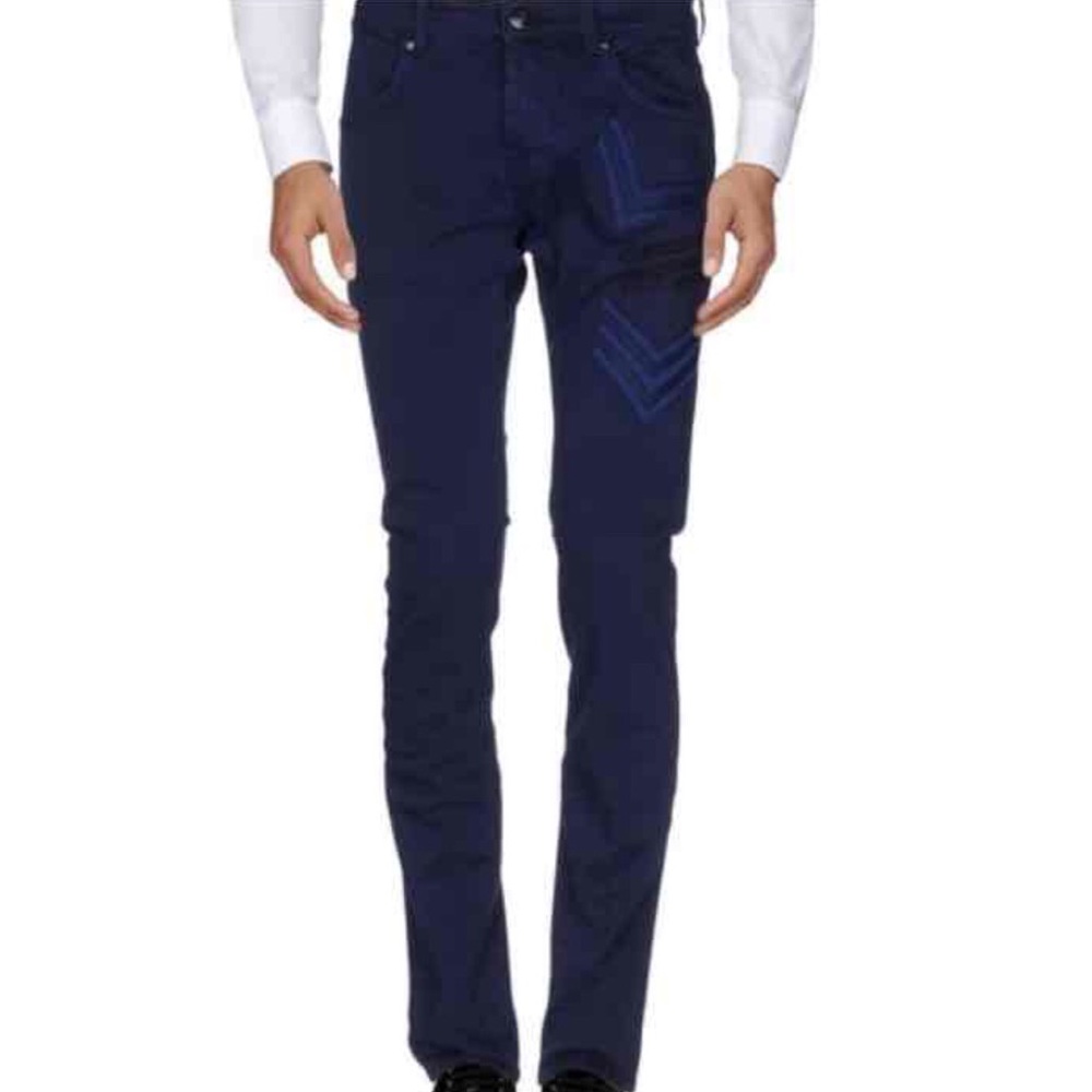 BALMAIN military patch denim sz 32