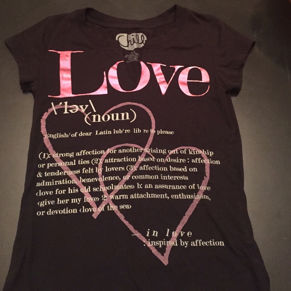 "Definition of Love" T-shirt 💕 SMALL