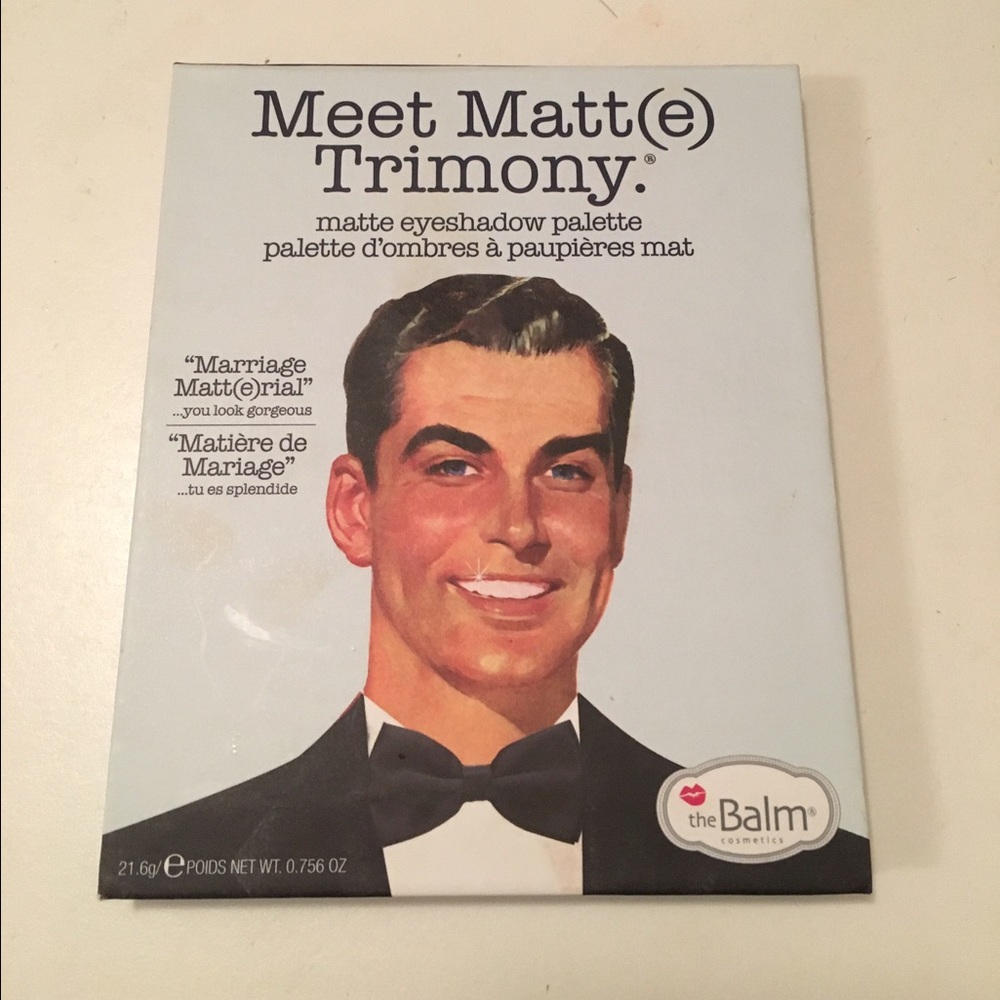 The Balm - Matt(e) Trimony Eyeshadow Palette.