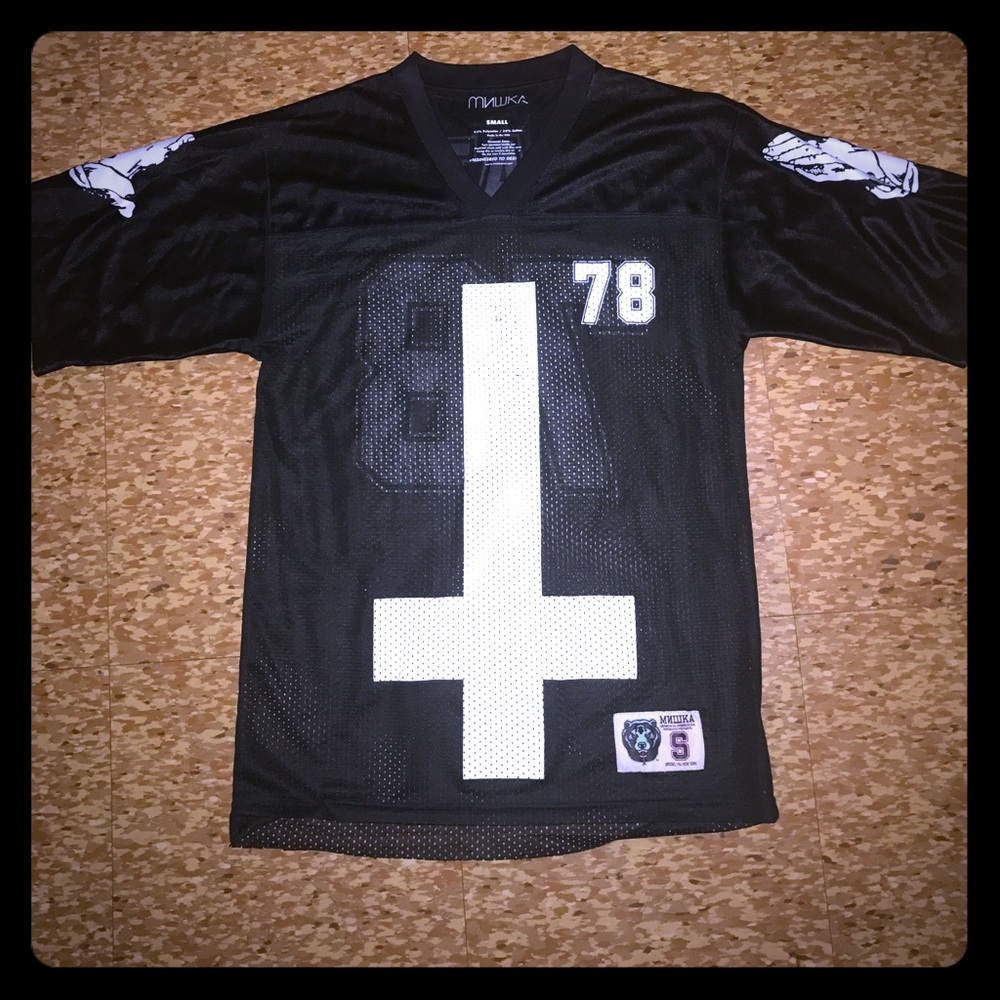 Mishka mesh death jersey shirt tee