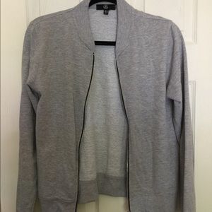 Missguided grey bomber jacket