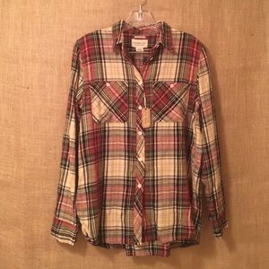 Ralph Lauren Denim & Supply Plaid Top