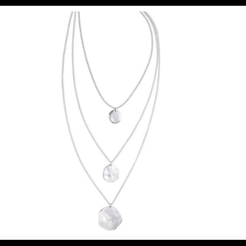 Chloe + Isabel silver necklace