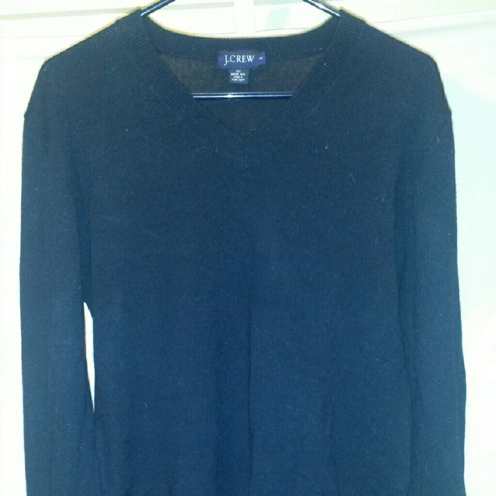 J. Crew Wool V-Neck Sweater
