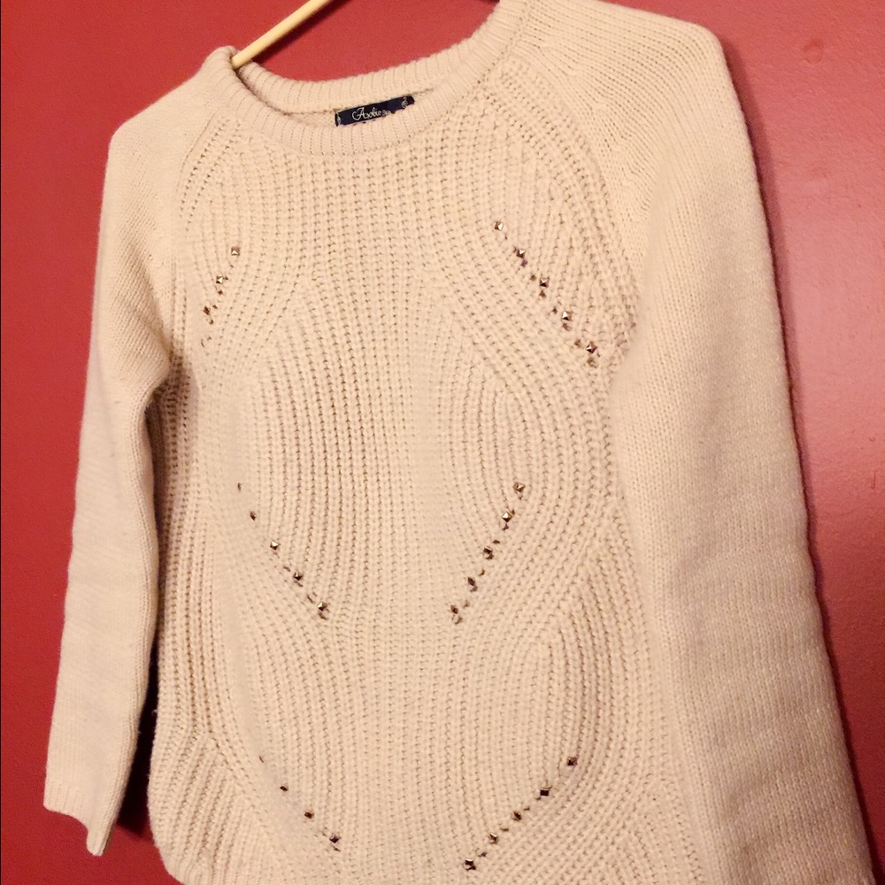 Oatmeal color sweater