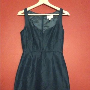 J. Crew dark turquoise dress
