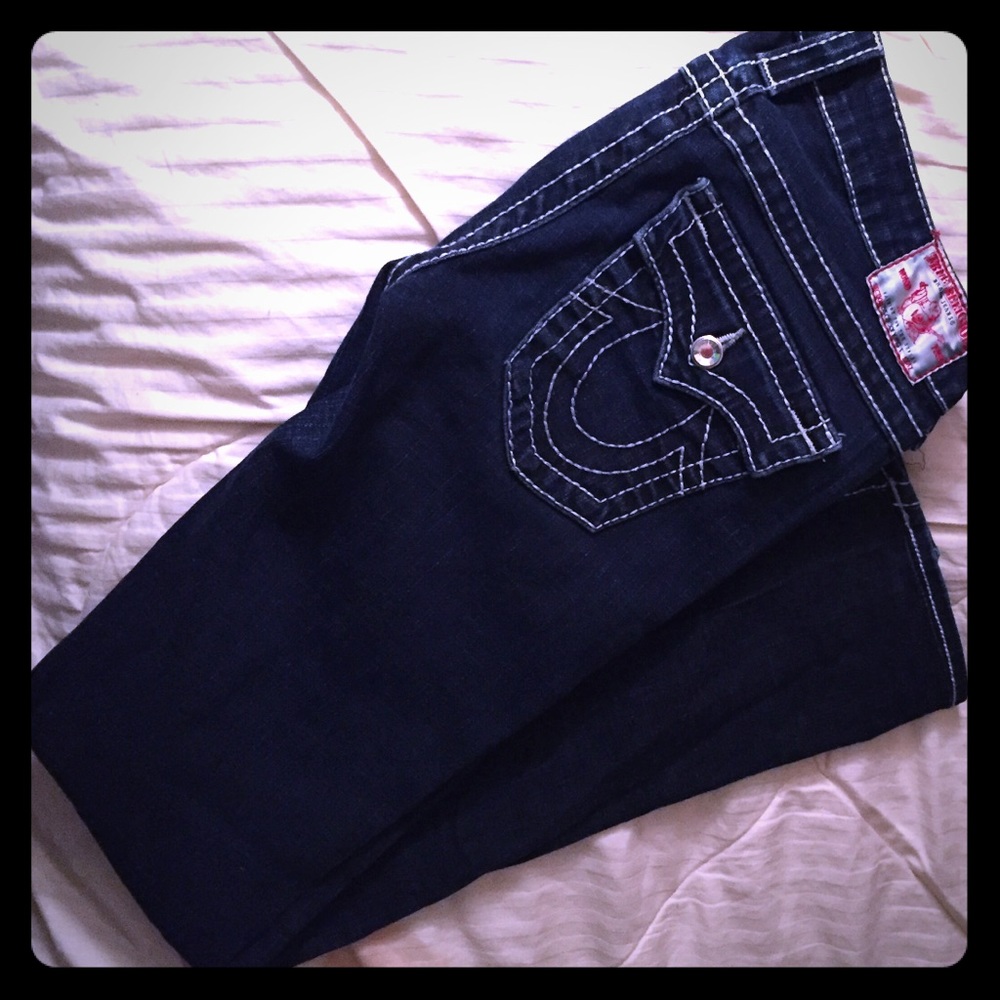 True religion jeans 28 fits like 29