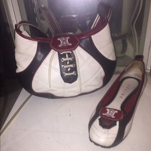 ❗️SOLD‼️Celine handbag with flat shoe.