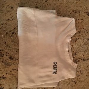 White long sleeve Victoria secret sweater