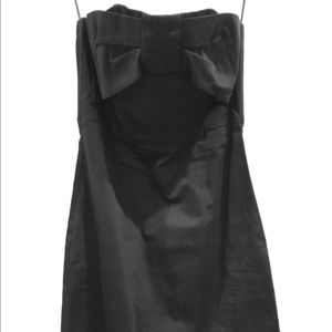 H&M black strapless dress