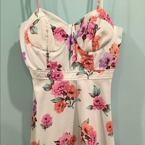 Floral print dress