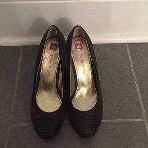 Eilaine Turner suede wedge