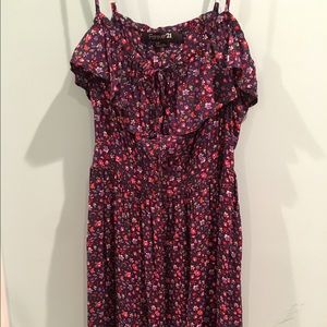 Floral print dress